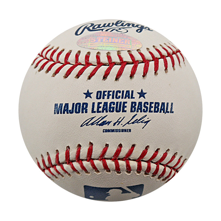 Paul LoDuca Dodgers Mets Autographed Signed ROMLB Baseball (Steiner COA & MLB Auth)