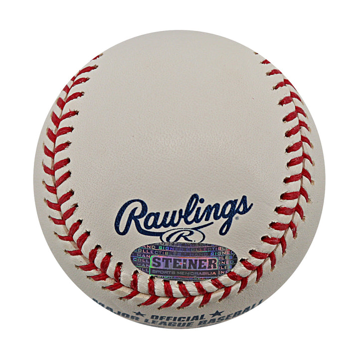 Endy Chavez New York Mets Autographed Signed ROMLB Baseball (Steiner COA & MLB Auth)