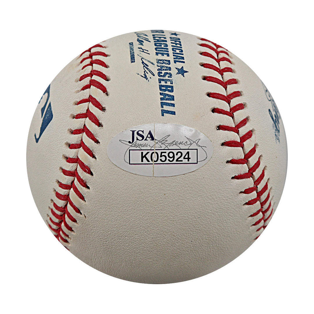 Noah Syndergaard New York Mets Autographed Signed ROMLB Baseball (JSA COA)