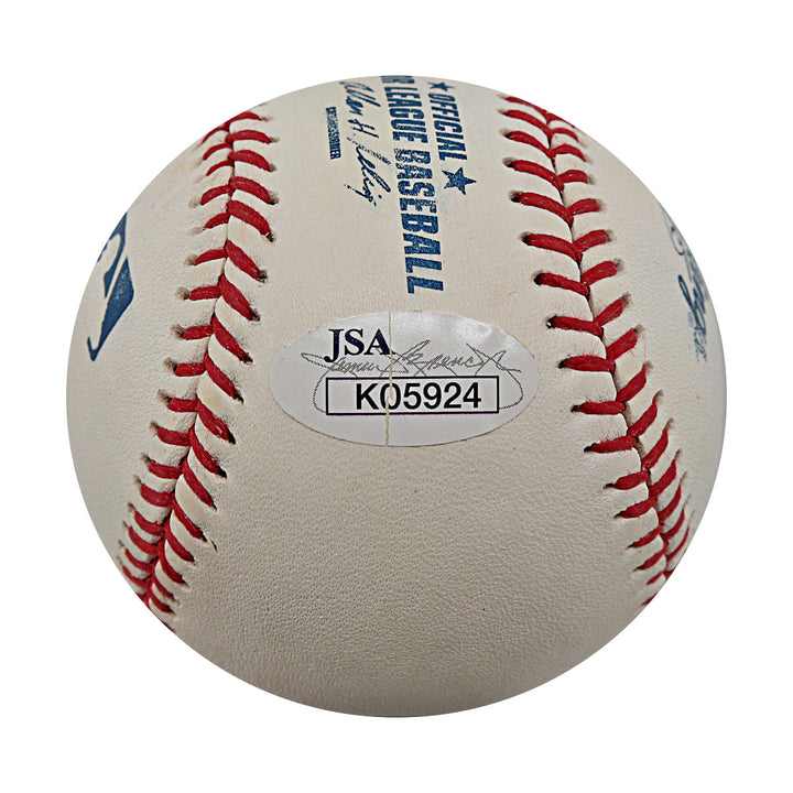 Noah Syndergaard New York Mets Autographed Signed ROMLB Baseball (JSA COA)