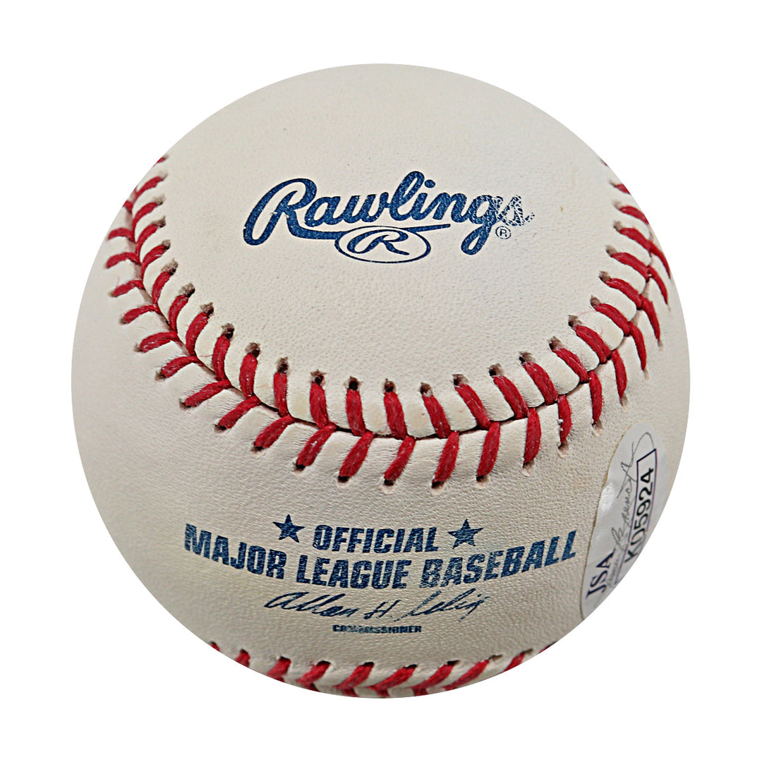 Noah Syndergaard New York Mets Autographed Signed ROMLB Baseball (JSA COA)