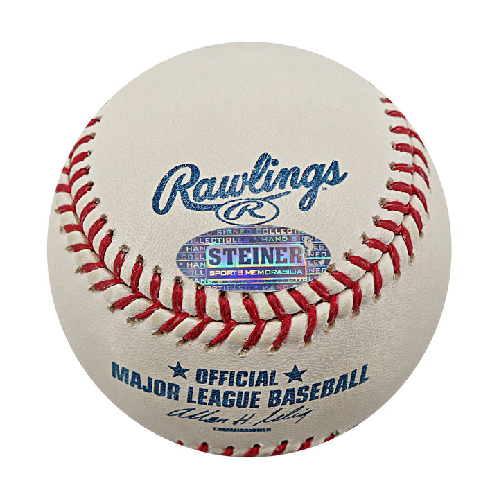 Bud Harrelson New York Mets Autographed Signed Inscribed ROMLB Baseball (Steiner COA)