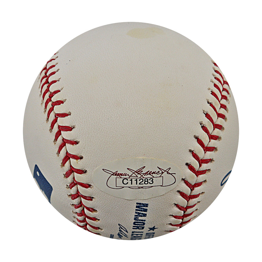 Jim Wynn Astros Dodgers Autographed Signed Inscribed ROMLB Baseball (JSA COA)