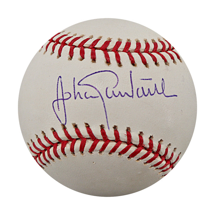 Johan Santana Mets Twins Autographed Signed OMLB Baseball (Elite Sports COA)