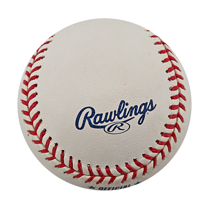Johan Santana Mets Twins Autographed Signed OMLB Baseball (Elite Sports COA)