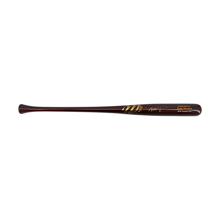 Ryan Howard Philadelphia Phillies Autographed Signed Marucci RH6 Custom Bat (Ryan Howard COA)