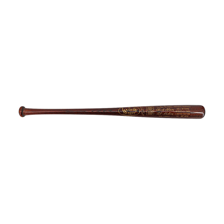 Duke Snider, Chuck Klein, Al Kaline Autographed Louisville Slugger MLB Hall of Fame Class of 1980 Commemorative Bat (Limited Edition: 149 of 500) 