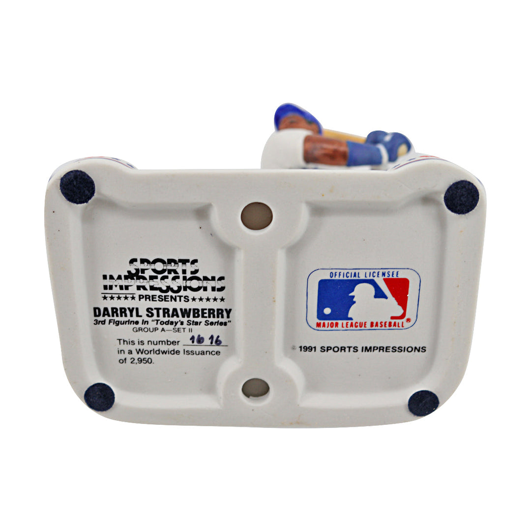Darryl Strawberry Los Angeles Dodgers Sports Impressions Figure Limited Edition 1616/2550