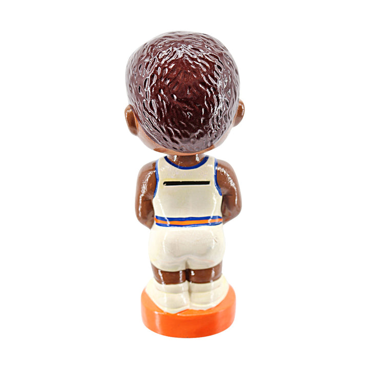 New York Knicks Vintage Black Big Nodder Piggy Bank