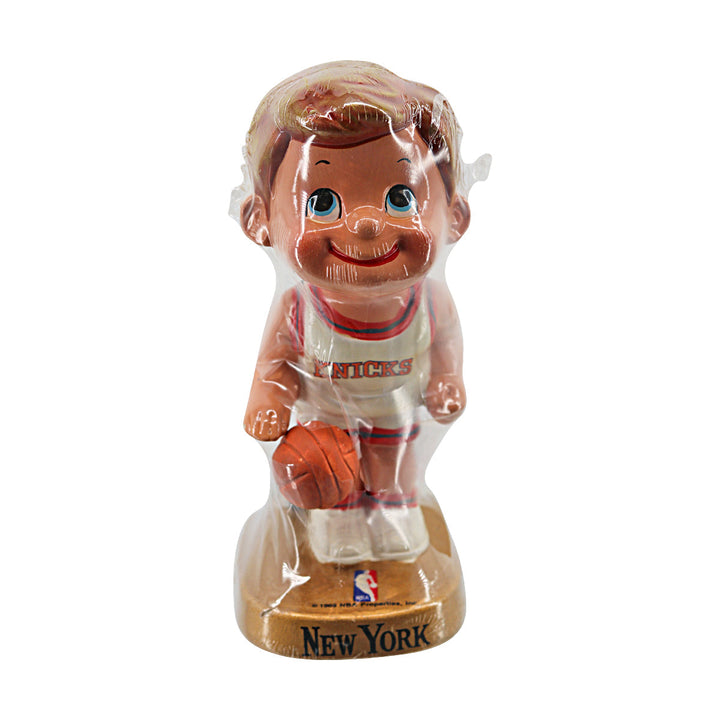 New York Knicks White Vintage Nodder - Sealed