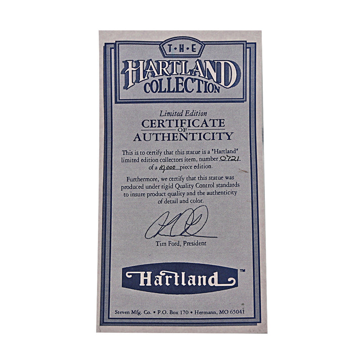 Ted Williams Boston Red Sox 1993 Hartland Figure #721/10000