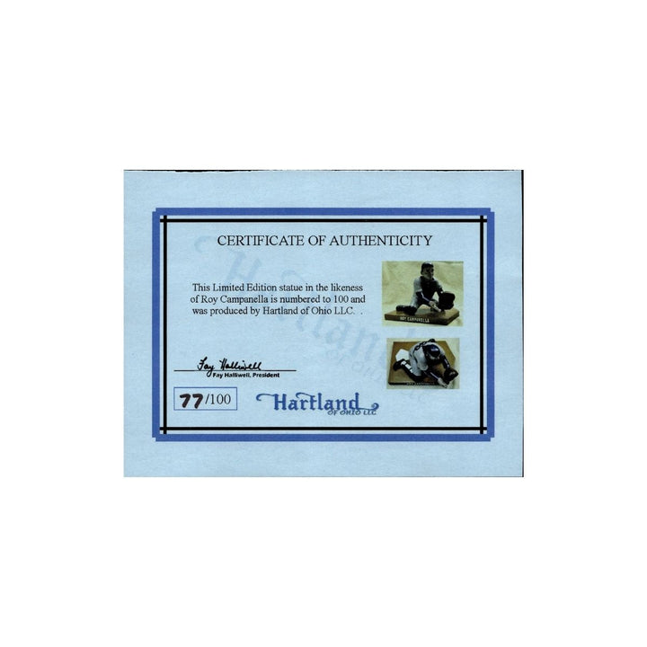 Roy Campanella Brooklyn Dodgers Hartland 2013 Signature Series Figure #77/100