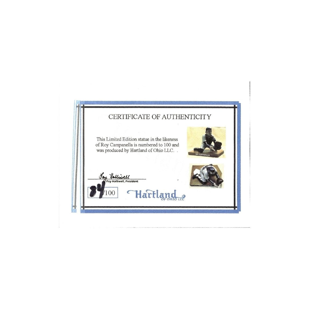 Roy Campanella Brooklyn Dodgers Hartland 2013 Signature Series Figure #84/101