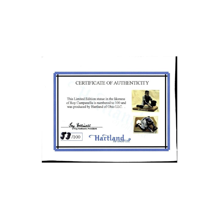 Roy Campanella Brooklyn Dodgers Hartland 2013 Signature Series Figure #53/101