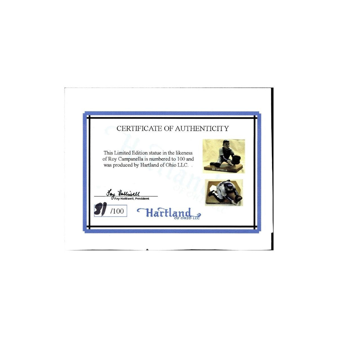 Roy Campanella Brooklyn Dodgers Hartland 2013 Signature Series Figure #81/101