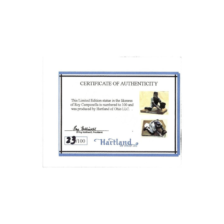 Roy Campanella Brooklyn Dodgers Hartland 2013 Signature Series Figure #23/101
