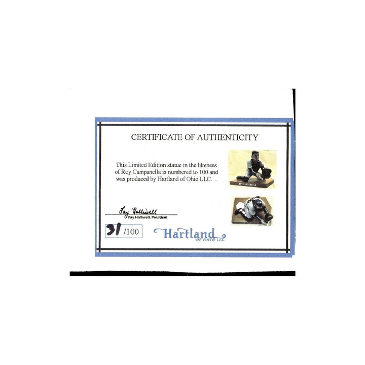 Roy Campanella Brooklyn Dodgers Hartland 2013 Signature Series Figure #31/101