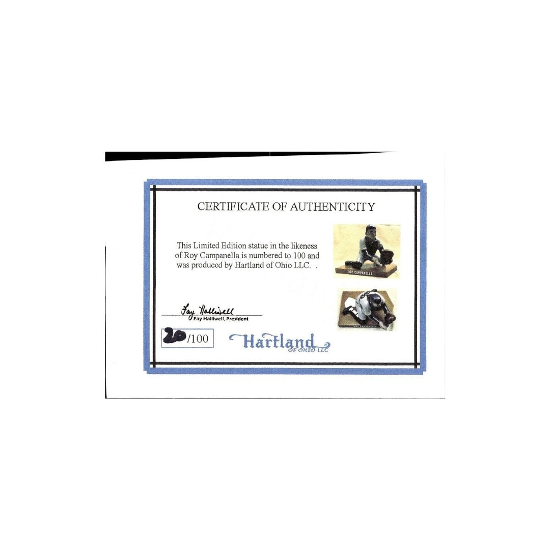 Roy Campanella Brooklyn Dodgers Hartland 2013 Signature Series Figure #20/101