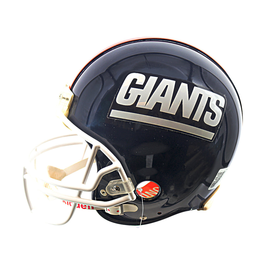 Harry Carson New York Giants Autographed Signed Inscribed Authentic Full Size Helmet with HOF (Steiner COA)