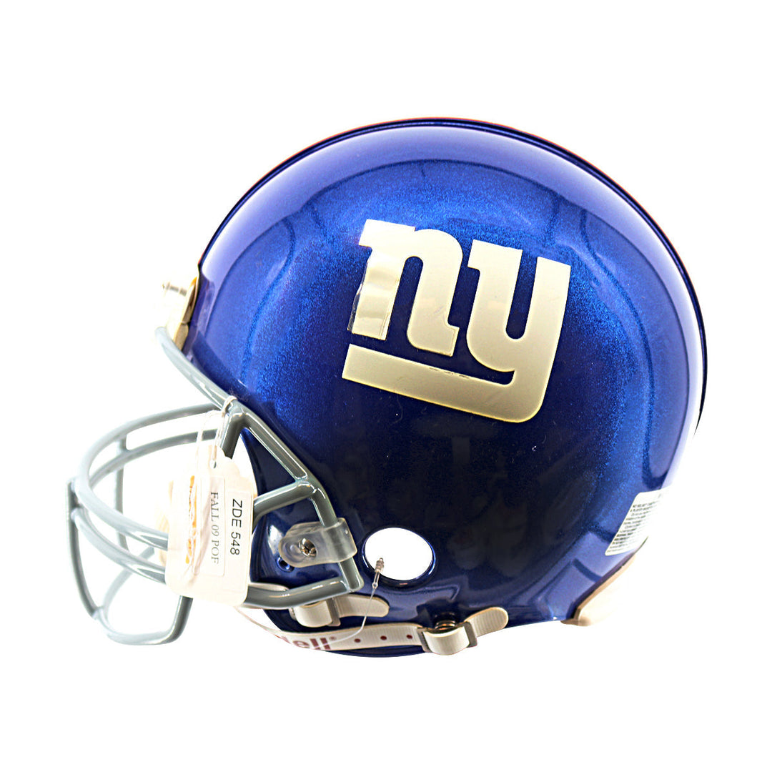 Brandon Jacobs New York Giants Autographed Signed Authentic Full Size Riddell Helmet (Steiner Holo