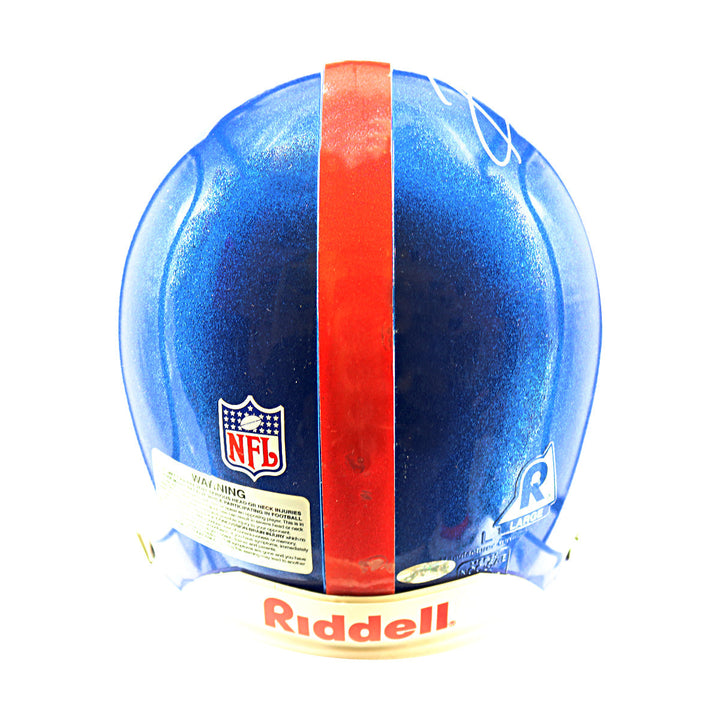 Brandon Jacobs New York Giants Autographed Signed Authentic Full Size Riddell Helmet (Steiner Holo