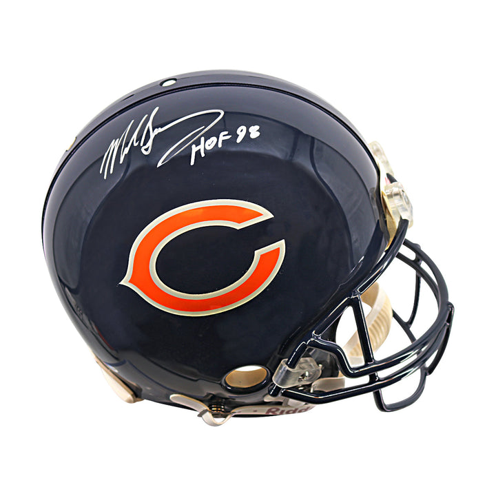 Mike Singletary Chicago Bears Autographed Signed Inscribed Authentic Full Size Riddell Helmet (Mike Singletary Holo