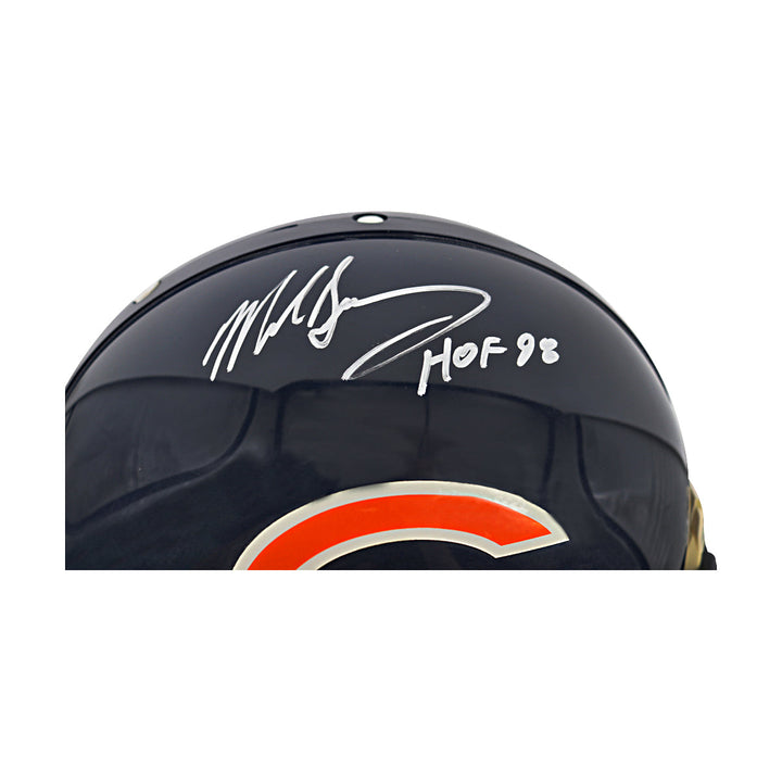 Mike Singletary Chicago Bears Autographed Signed Inscribed Authentic Full Size Riddell Helmet (Mike Singletary Holo