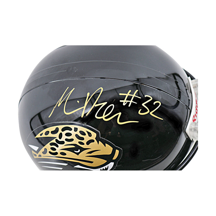 Maurice Jones-Drew Jacksonville Jaguars Autographed Signed Riddell Full Size Replica Helmet (JSA COA #CA10686)