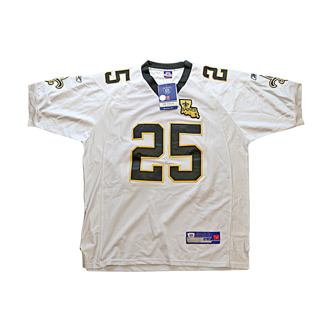Reggie Bush New Orleans Saints Autographed Signed White Reebok Jersey Size: 52 (Bush Holo)