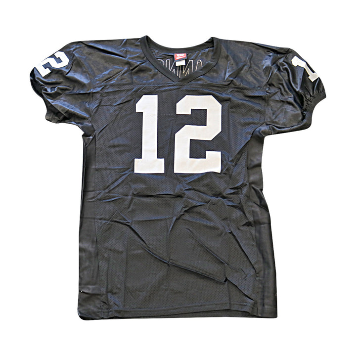 Rich Gannon Oakland Raiders Autographed Signed Black Official Wilson Jersey Size: XL (Steiner COA)