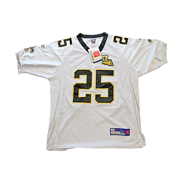 Reggie Bush New Orleans Saints Autographed Signed White Reebok Jersey Size: 50 (Bush Holo)