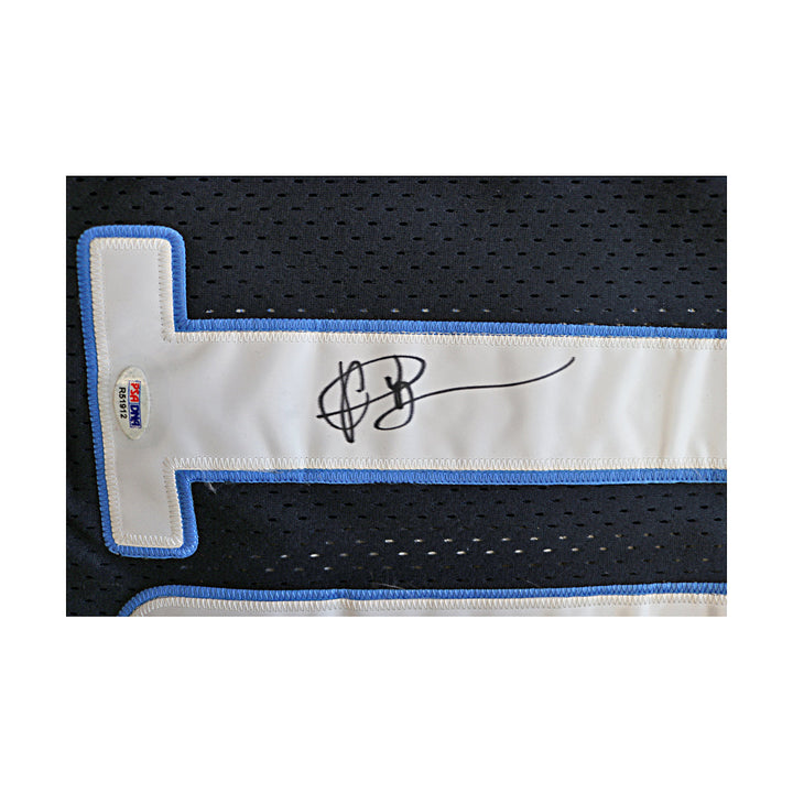 Vince Young Tennessee Titans Autographed Signed Authentic Blue Jersey Size: 50 (PSA)