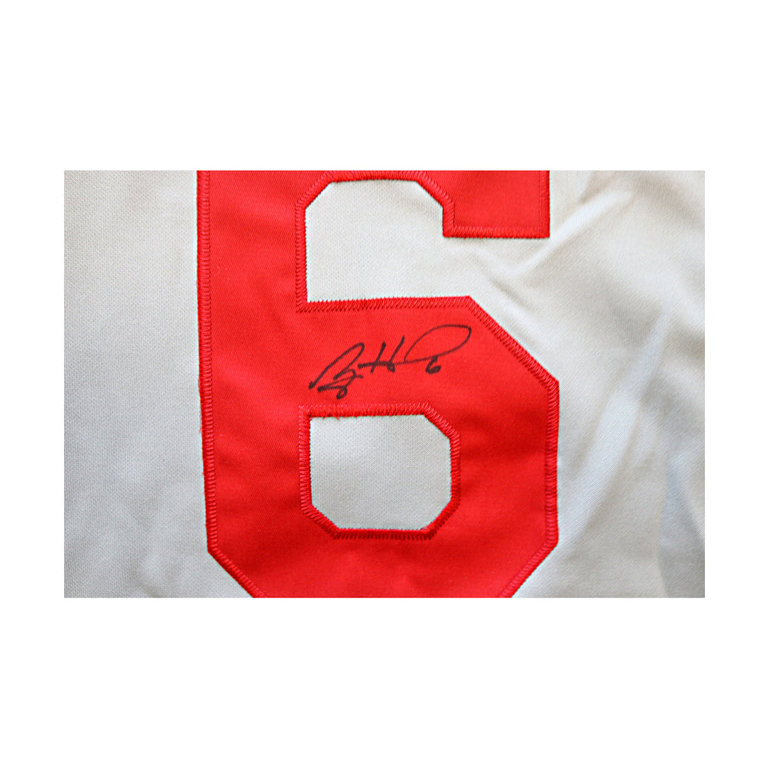 Ryan Howard Philadelphia Phillies Autographed Signed Authentic Road Jersey Size XL (Sports Legend COA)