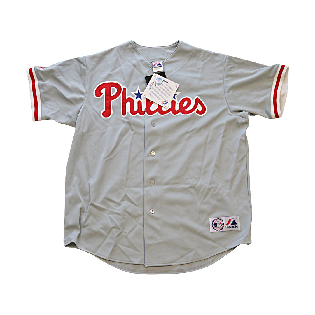 Ryan Howard Philadelphia Phillies Autographed Signed Authentic Road Jersey Size XL (Sports Legend COA)