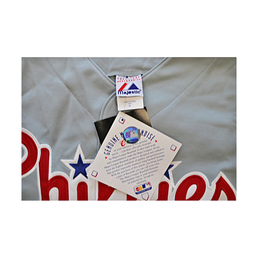 Ryan Howard Philadelphia Phillies Autographed Signed Authentic Road Jersey Size XL (Sports Legend COA)
