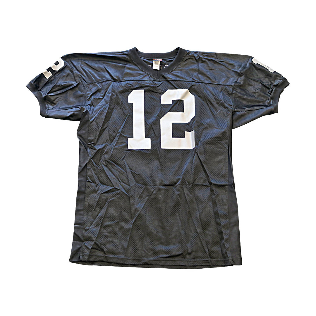 Rich Gannon Oakland Raiders Autographed Signed Black Official Wilson Jersey Size: XXL (Steiner COA)