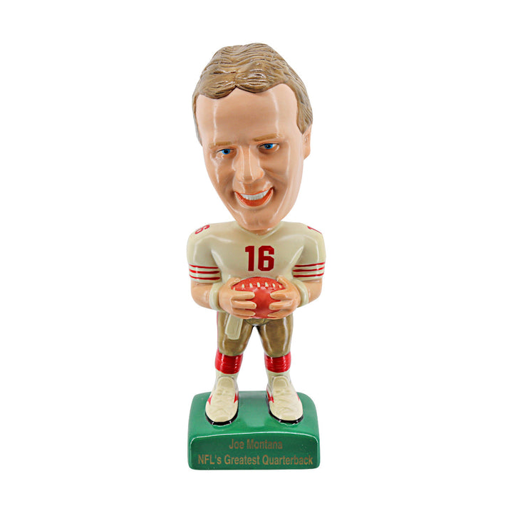 Joe Montana San Francisco 49ers Away Jersey SAM Bobblehead #2414/1500