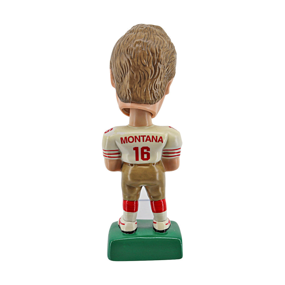 Joe Montana San Francisco 49ers Away Jersey SAM Bobblehead #2414/1500