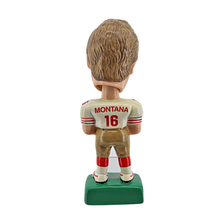 Joe Montana San Francisco 49ers Away Jersey SAM Bobblehead #2414/1500