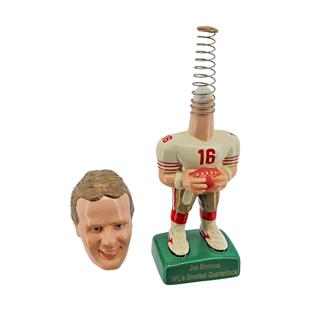 Joe Montana San Francisco 49ers Away Jersey SAM Bobblehead #2414/1500