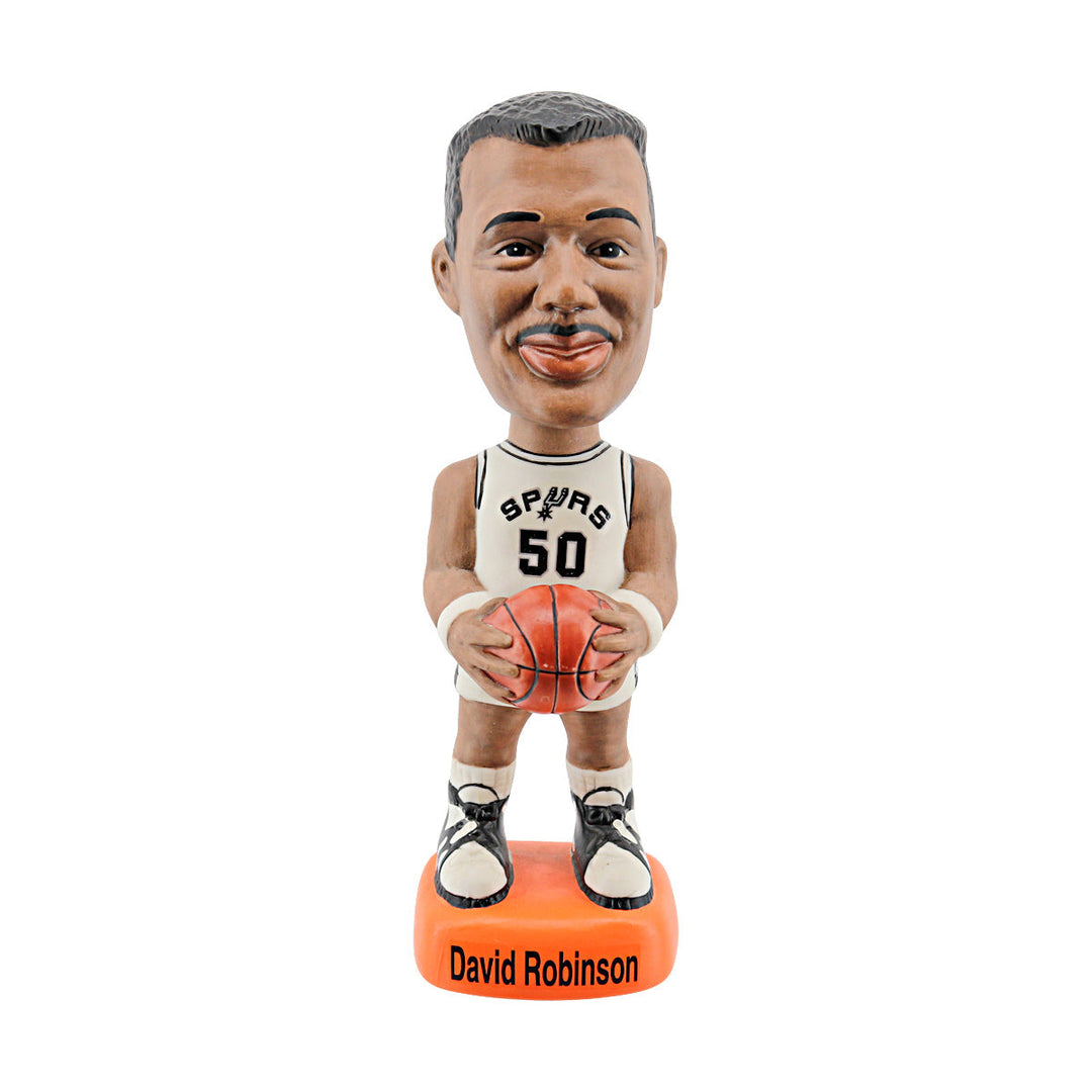 David Robinson San Antonio Spurs White Jersey SAM Bobblehead #403/500