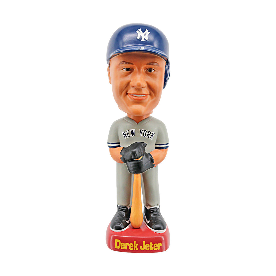 Derek Jeter New York Yankees Gray Jersey SAM Bobblehead #395/5000