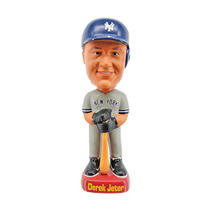 Derek Jeter New York Yankees Gray Jersey SAM Bobblehead #395/5000