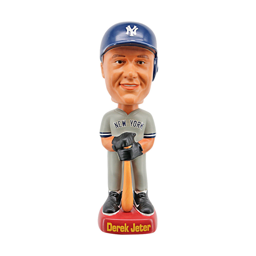 Derek Jeter New York Yankees Gray Jersey SAM Bobblehead #410/5000