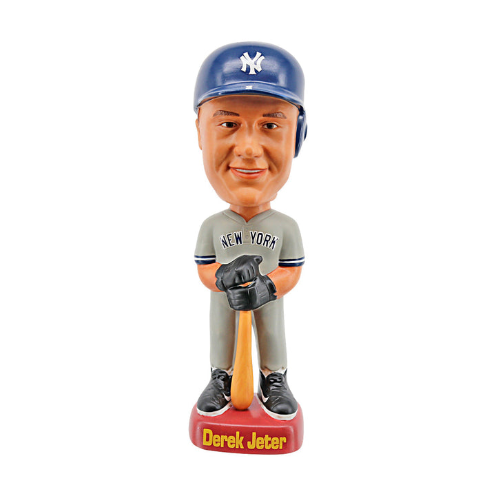Derek Jeter New York Yankees Gray Jersey SAM Bobblehead #409/5000