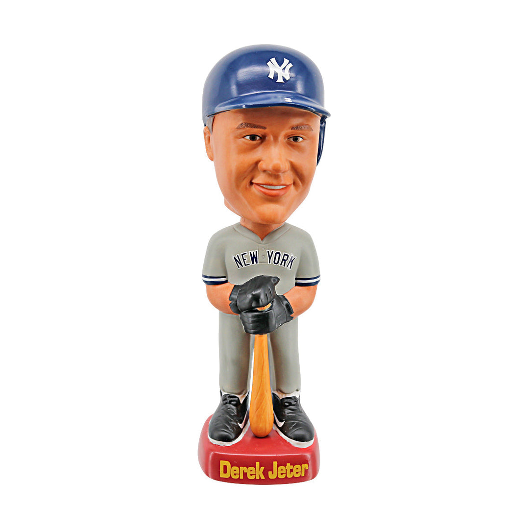 Derek Jeter New York Yankees Gray Jersey SAM Bobblehead #397/5000