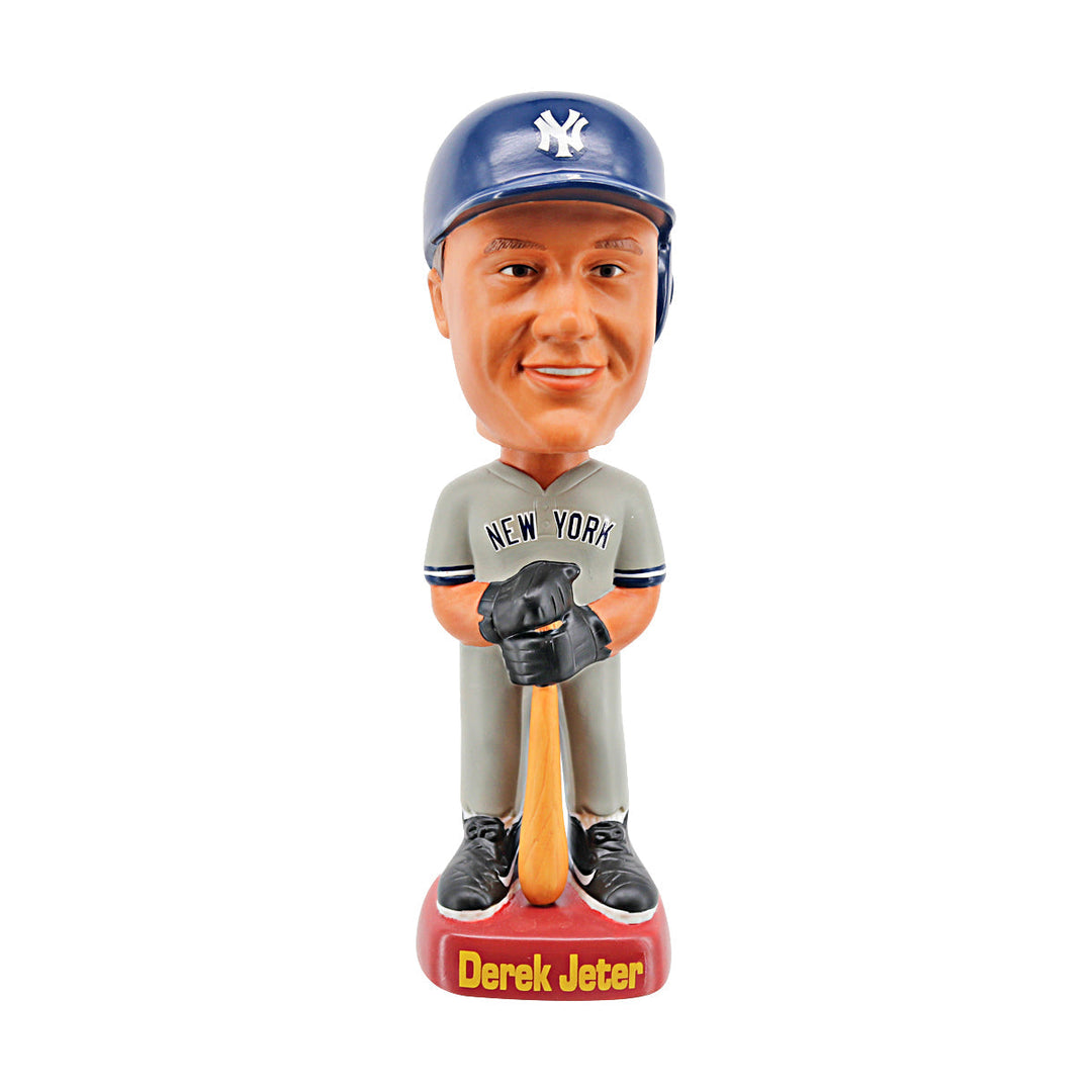 Derek Jeter New York Yankees Gray Jersey SAM Bobblehead #408/5000