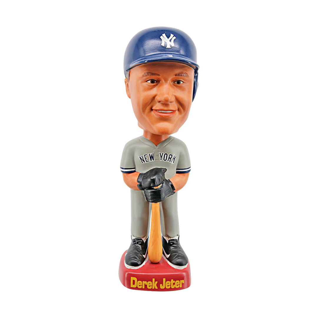 Derek Jeter New York Yankees Gray Jersey SAM Bobblehead #401/5000