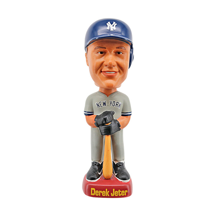 Derek Jeter New York Yankees Gray Jersey SAM Bobblehead #4521/5000