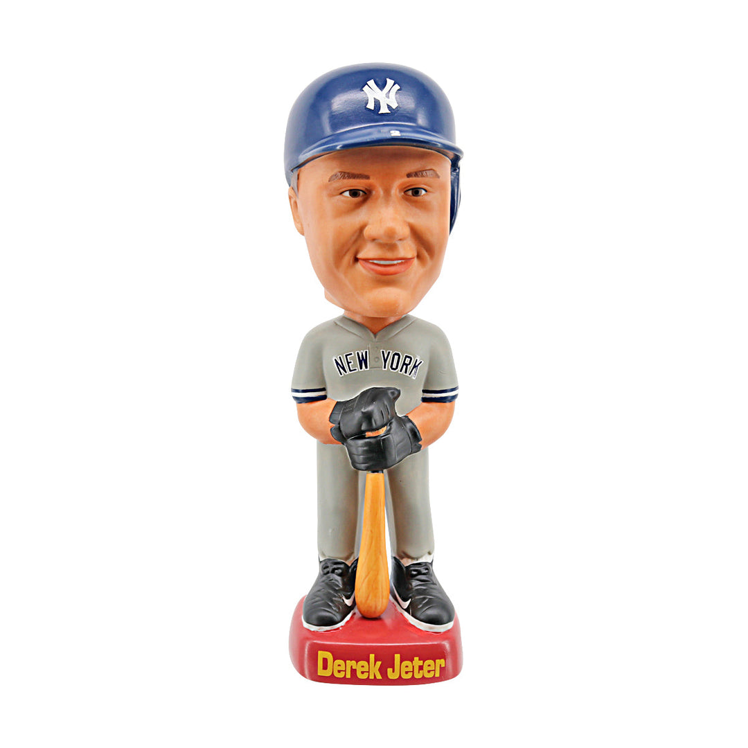 Derek Jeter New York Yankees Gray Jersey SAM Bobblehead #4523/5000